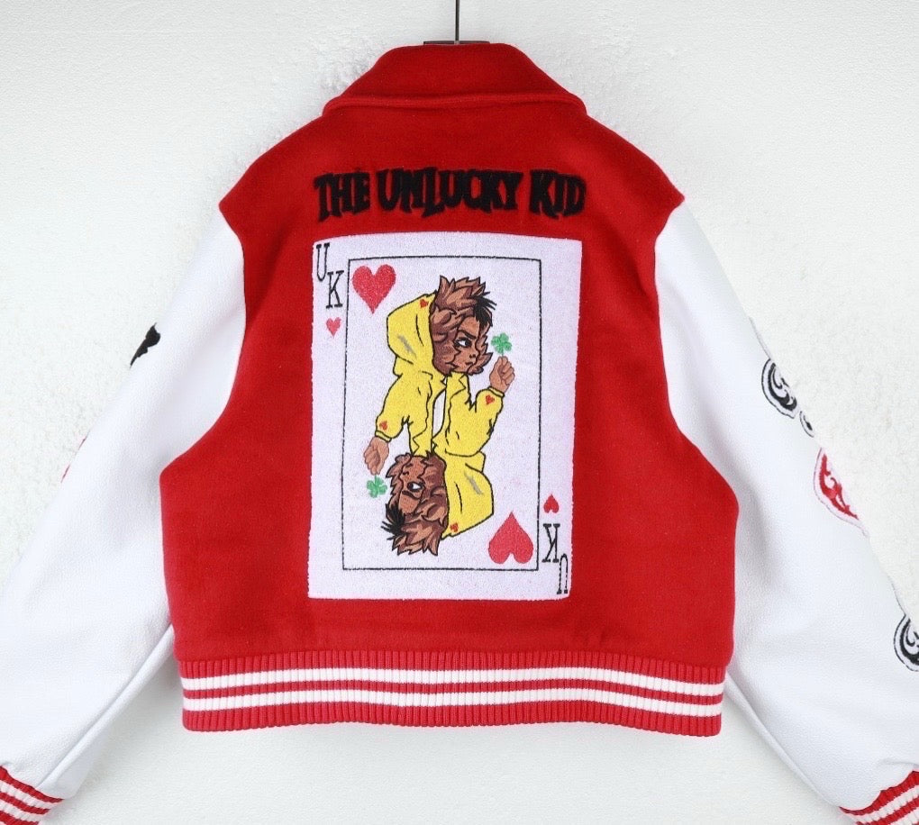 Ace of hearts Varsity jacket