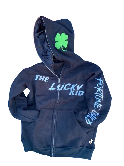 The Un(Lucky)Kid Black Fullzip